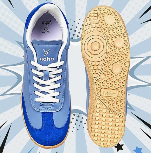 YOHO CAS 105 Sneakers for Women | Premium Finish | Lightweight Durability | Sock-Like Fit | Secure Grip | Everyday Versatility - Image 3